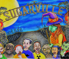 Sugarville Illustration